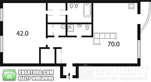 Sell 2-room apartment. Киев, Окипной — photo 6