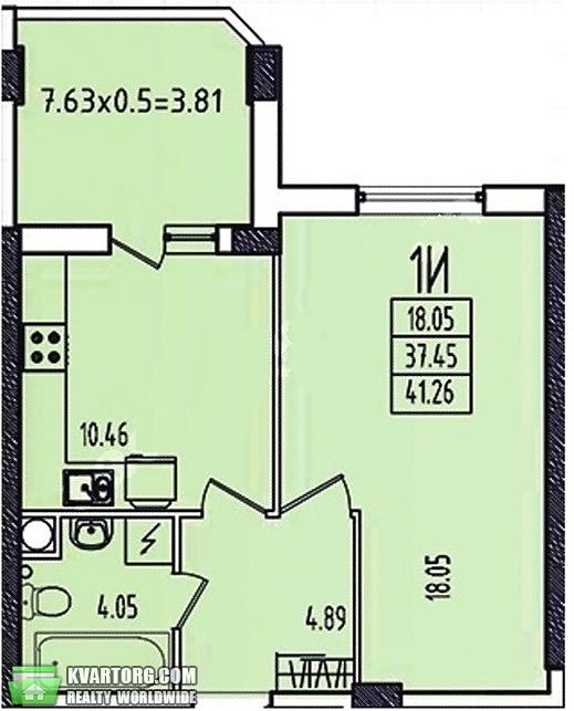 Sell 1-room apartment. Одесса, Левитана — photo 10