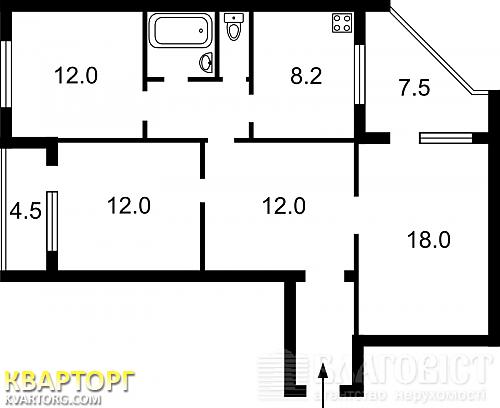 Sell 3-room apartment. Киев, Ревуцкого — photo 3