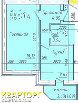 продам 1-комнатную квартиру. Киев,  Волошковая - фото 5