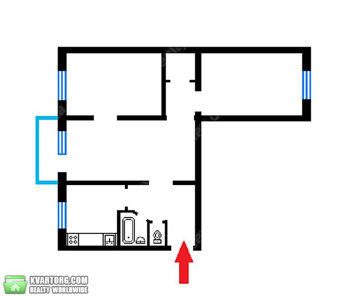 Sell 3-room apartment. Киев,  Кустанайская — photo 1