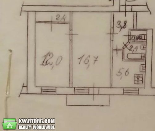 Sell 2-room apartment. Киев,  Алма-Атинская — photo 8