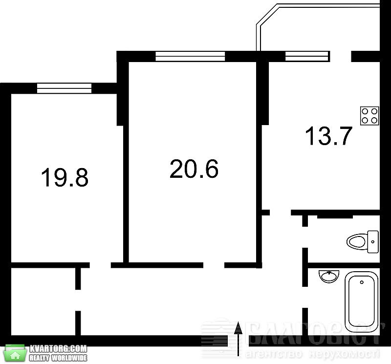 Sell 2-room apartment. Киев,  Чавдар — photo 3