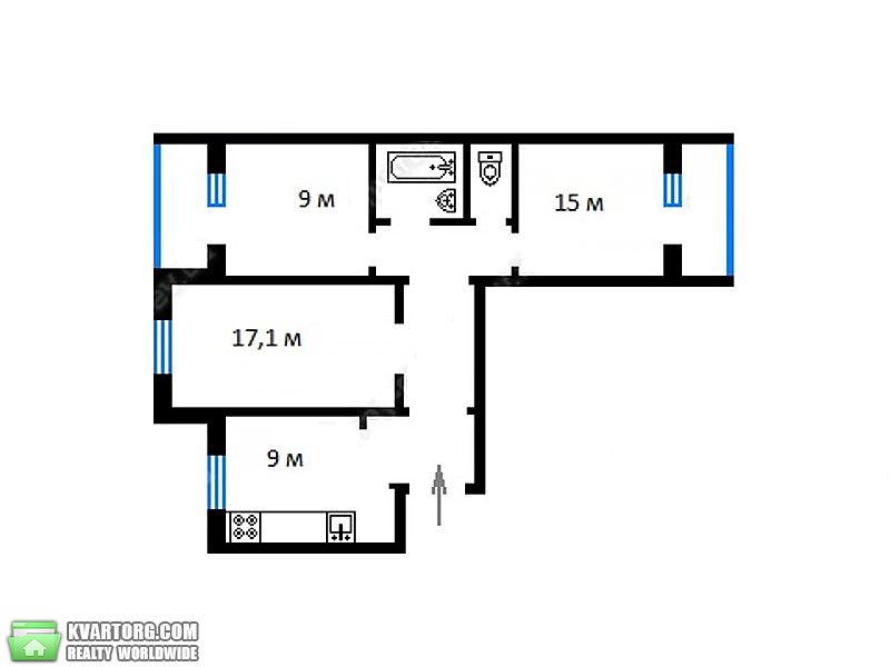 Sell 3-room apartment. Киев,  Свободы пр — photo 5