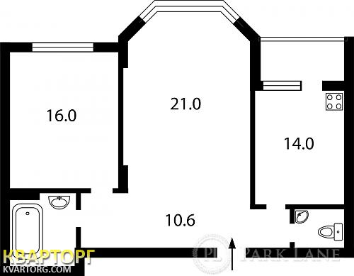 Sell 2-room apartment. Киев,  Гмыри — photo 3