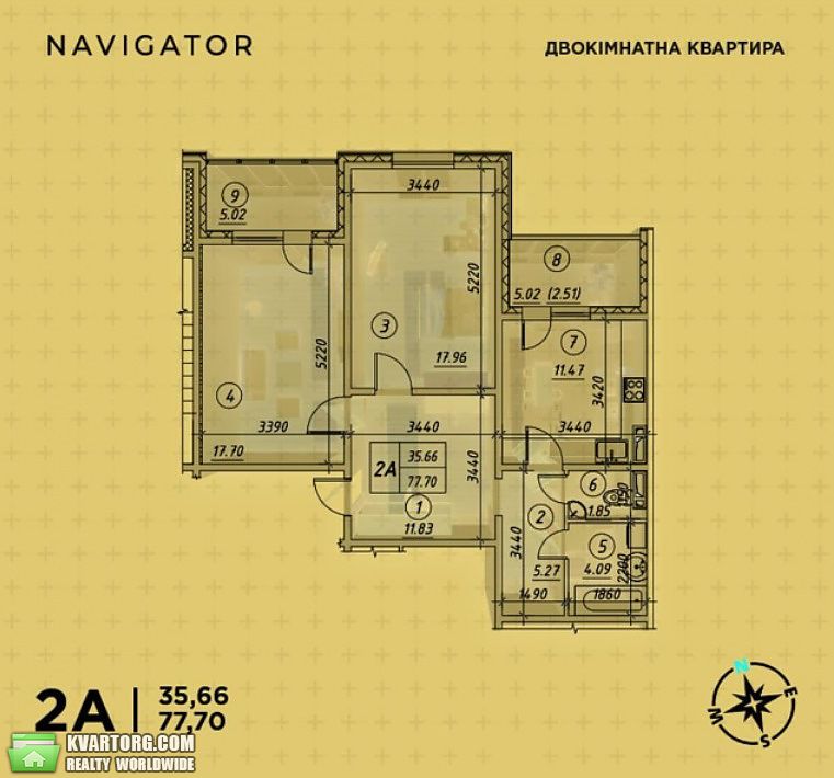 Sell 2-room apartment. Киев, Балтийский — photo 8