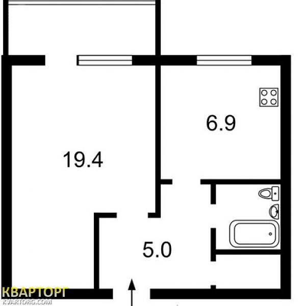 Sell 1-room apartment. Киев,  Двинская — photo 8