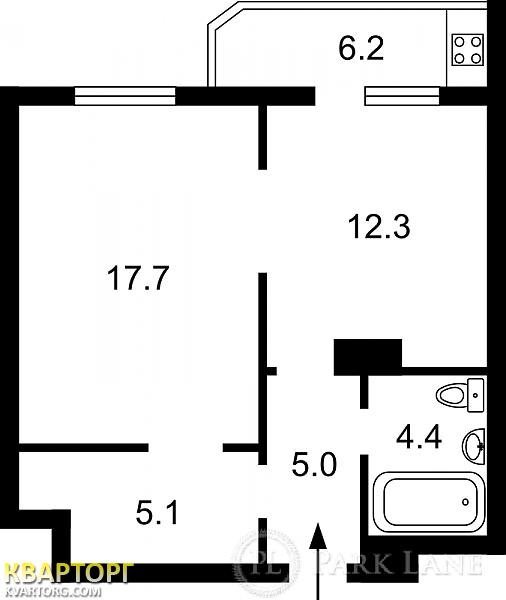 Sell 2-room apartment. Киев,  Урловская — photo 2