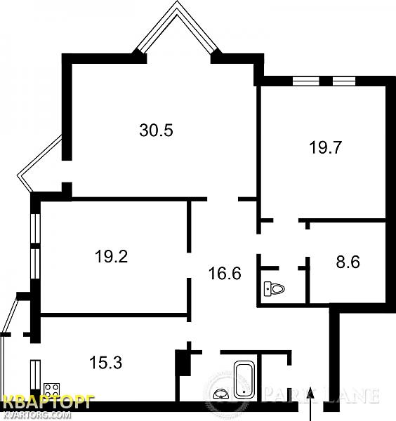 Sell 3-room apartment. Киев,  Мильчакова — photo 2