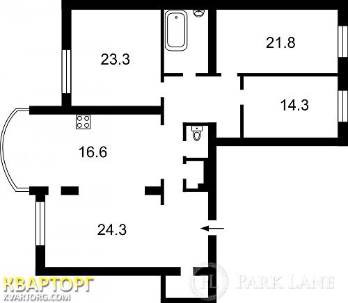 Sell 4-room apartment. Киев, Героев Сталинграда пр — photo 2