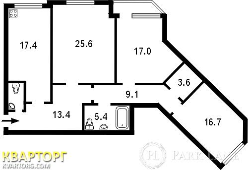 Sell 3-room apartment. Киев,  Княжий Затон — photo 2