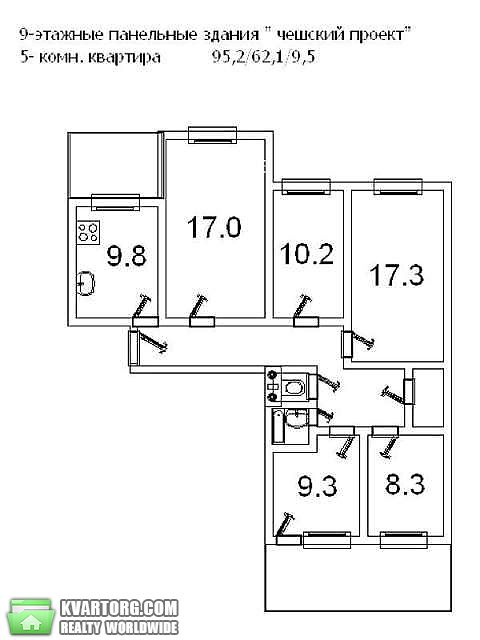 Sell 5-room apartment. Одесса, Королева — photo 9