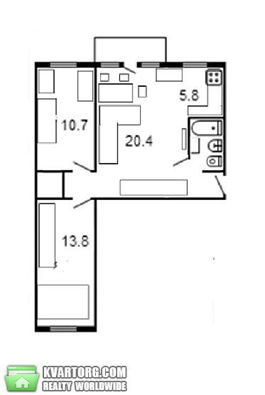 Sell 3-room apartment. Киев, Щербаковского Даниила — photo 8