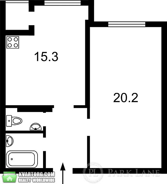 Sell 1-room apartment. Киев, Ахматовой — photo 3