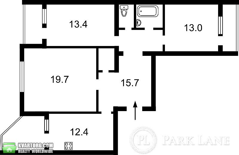 Sell 2-room apartment. Киев, Григоренка — photo 8