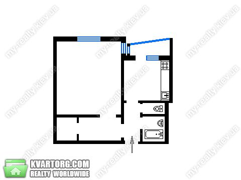 Sell 1-room apartment. Киев,  Тычины пр — photo 2