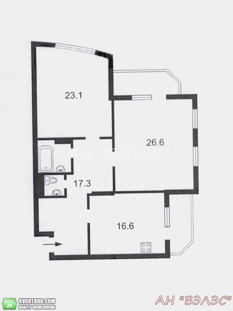 Sell 2-room apartment. Киев,  Коломиевский пер — photo 2