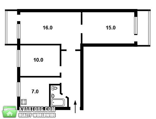 Sell 3-room apartment. Киев,  Залки — photo 1