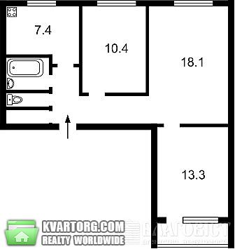 Sell 3-room apartment. Киев,  Героев Сталинграда пр — photo 2