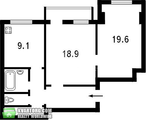 Sell 2-room apartment. Киев, Горького — photo 3