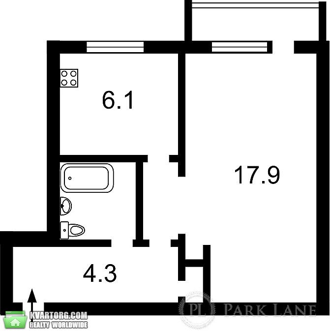 Sell 1-room apartment. Киев,  Уманская — photo 10