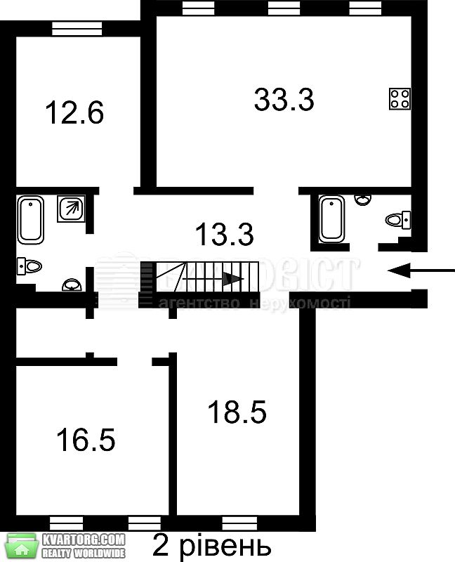 Sell multi-room apartment. Киев,  Ломоносова — photo 3