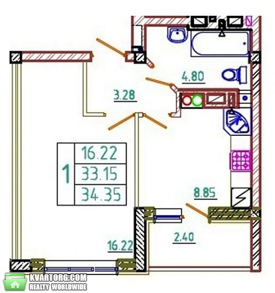 Sell 2-room apartment. Киев, Университетская — photo 2