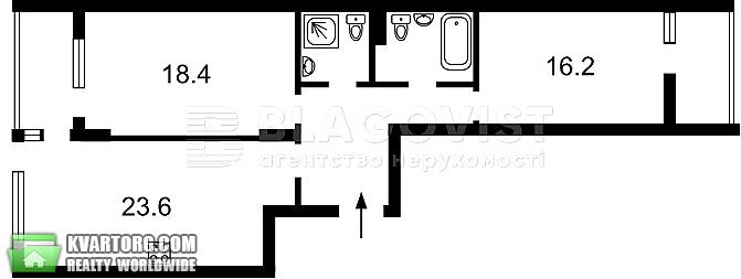 Sell 2-room apartment. Киев,  Предславинская — photo 2