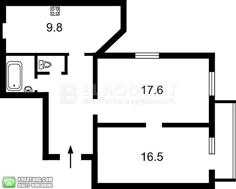 Sell 2-room apartment. Киев,  Гончара — photo 2