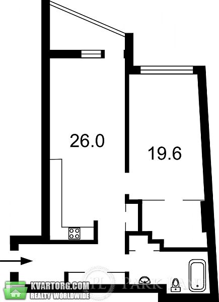 Sell 2-room apartment. Киев, 40-летия Октября просп — photo 3