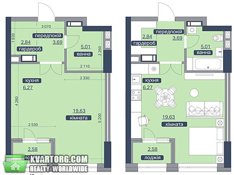 Sell 1-room apartment. Киев,  Заболотного — photo 9