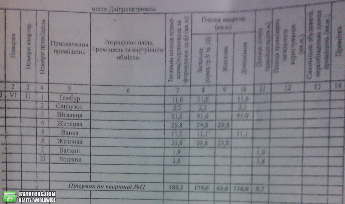 Sell 3-room apartment. Днепропетровск, Комсомольская — photo 6