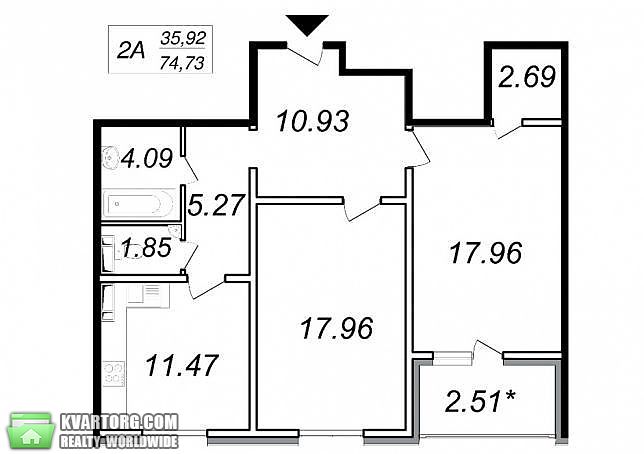 Sell 2-room apartment. Киев,  Глушкова пр — photo 2