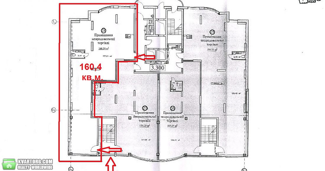 Sell office. Киев,  Ахматовой — photo 4