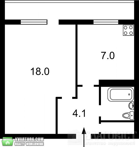 Sell 1-room apartment. Киев, Лайоша Гавро — photo 2