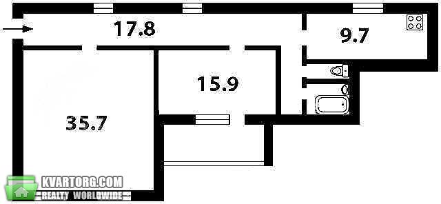 Sell 2-room apartment. Киев,  Богдана Хмельницкого — photo 3
