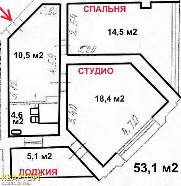 Sell 2-room apartment. Киев, Антоновича — photo 6