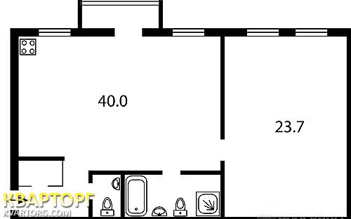 Sell 2-room apartment. Киев, Горького — photo 2