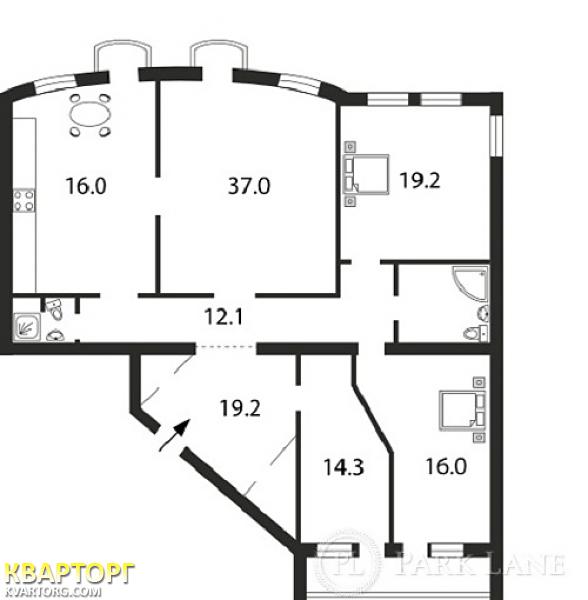 Sell 3-room apartment. Киев, Панаса Мирного — photo 3