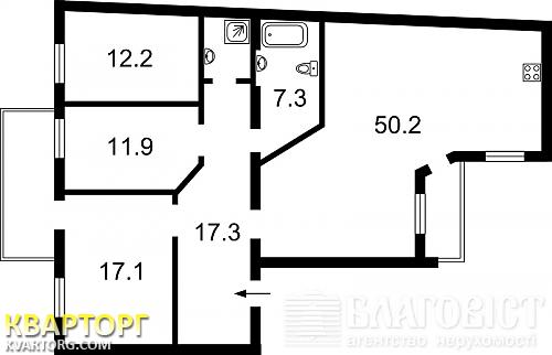 Sell 4-room apartment. Киев,  Шота Руставели — photo 2