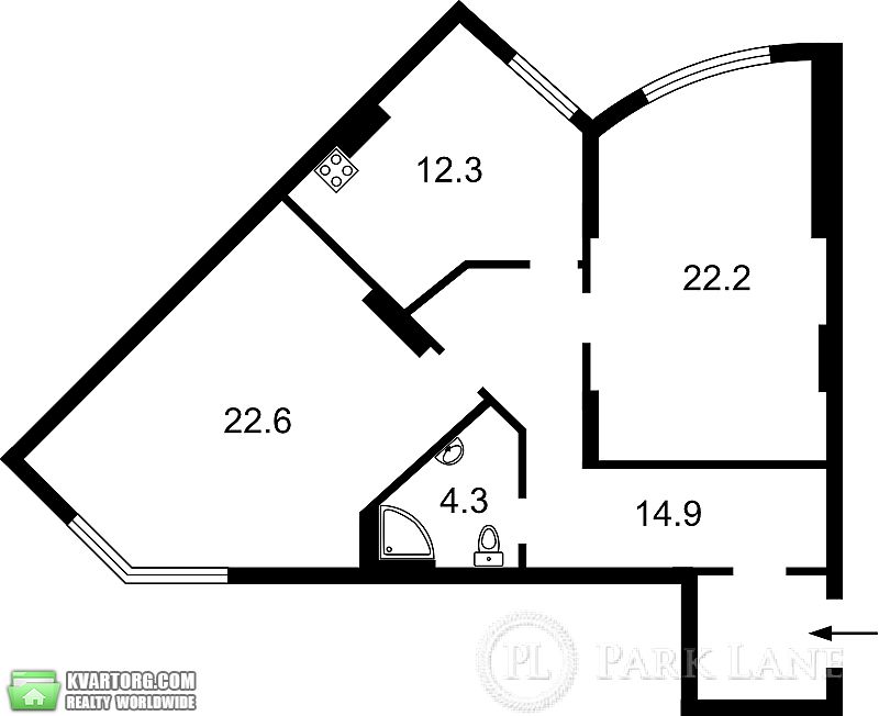 Sell 2-room apartment. Киев,  Коломиевский пер — photo 3