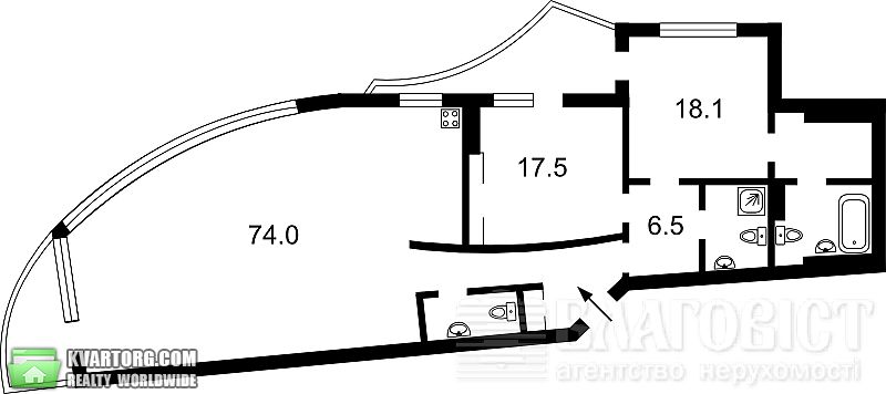 Sell 3-room apartment. Киев,  Окипной — photo 2