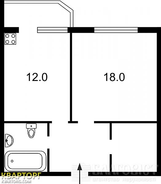 Sell 1-room apartment. Киев, Чавдар — photo 2