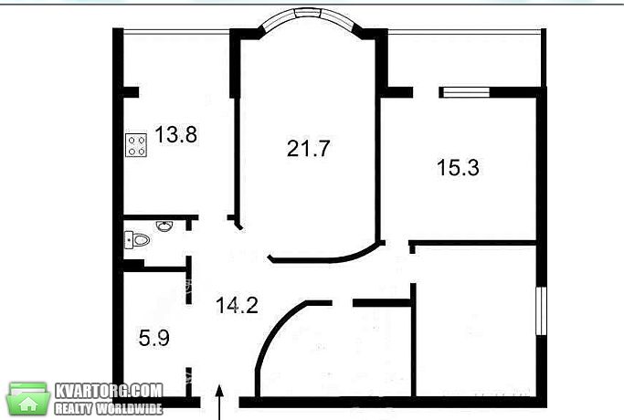 Sell 3-room apartment. Киев,  Григоренко пр — photo 8