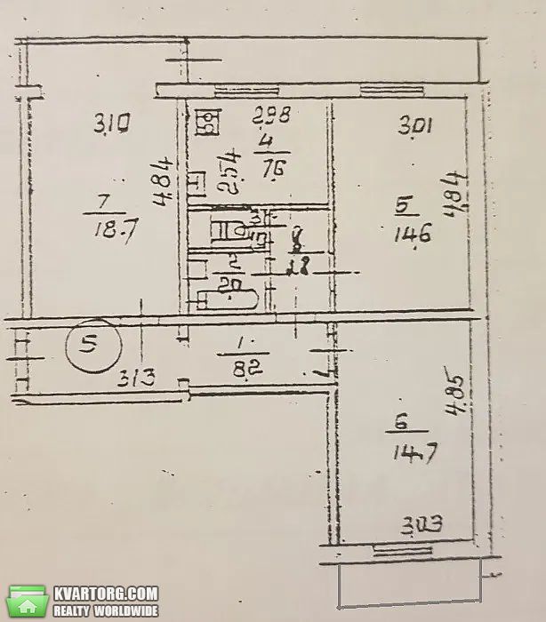 Sell 3-room apartment. Киев,  Борщаговская — photo 7