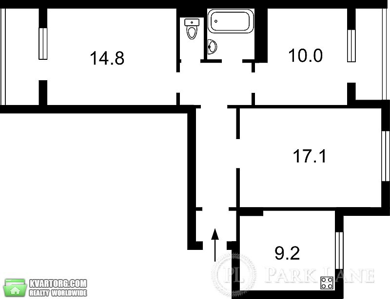Sell 3-room apartment. Киев,  Ирпенская — photo 2