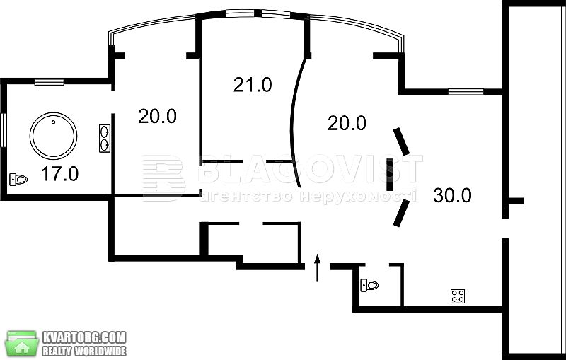 Sell 3-room apartment. Киев,  Голосеевская — photo 1
