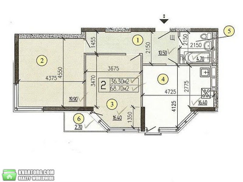 Sell 2-room apartment. Киев,  Верховинная — photo 6