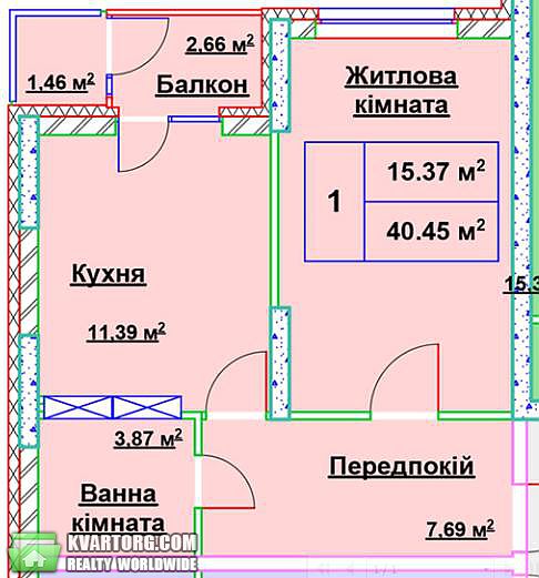 Sell 1-room apartment. Киев, Соломенская — photo 1