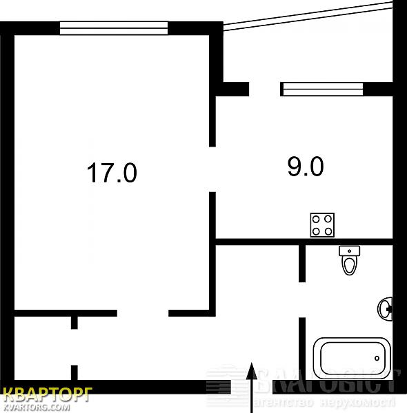 Sell 1-room apartment. Киев, Жмаченка — photo 3